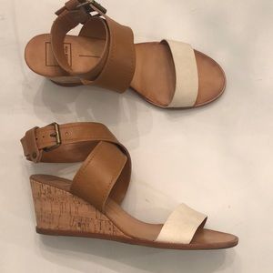 DOLCE VITA Lettie Cross Strap Wedge